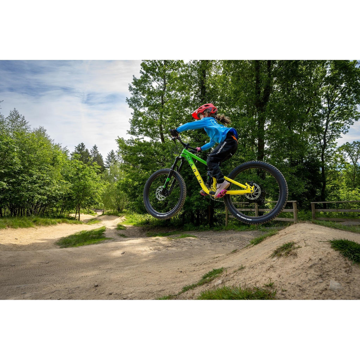 Marin 26 Rift Zone Jr 24" Green/Yellow Fade