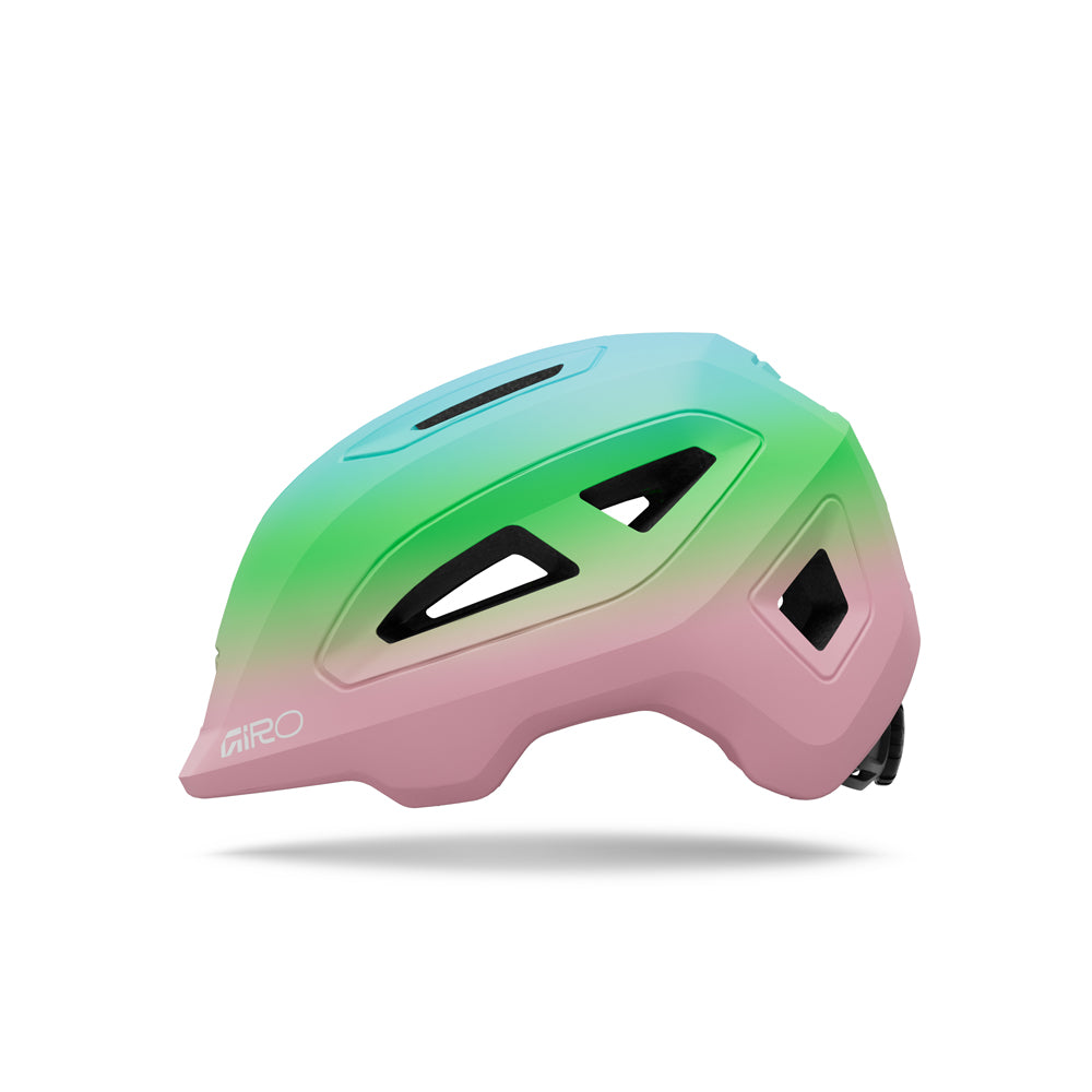 Giro Scamp II - Matte Light Pink/Green Fade