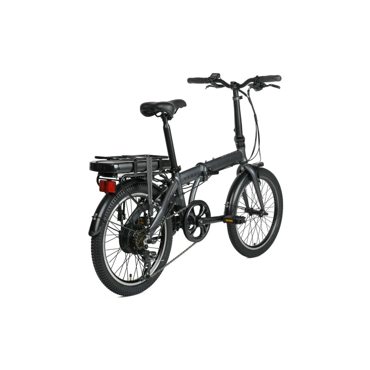 Pedal Dynamo 3 Charcoal Folding E-Bike