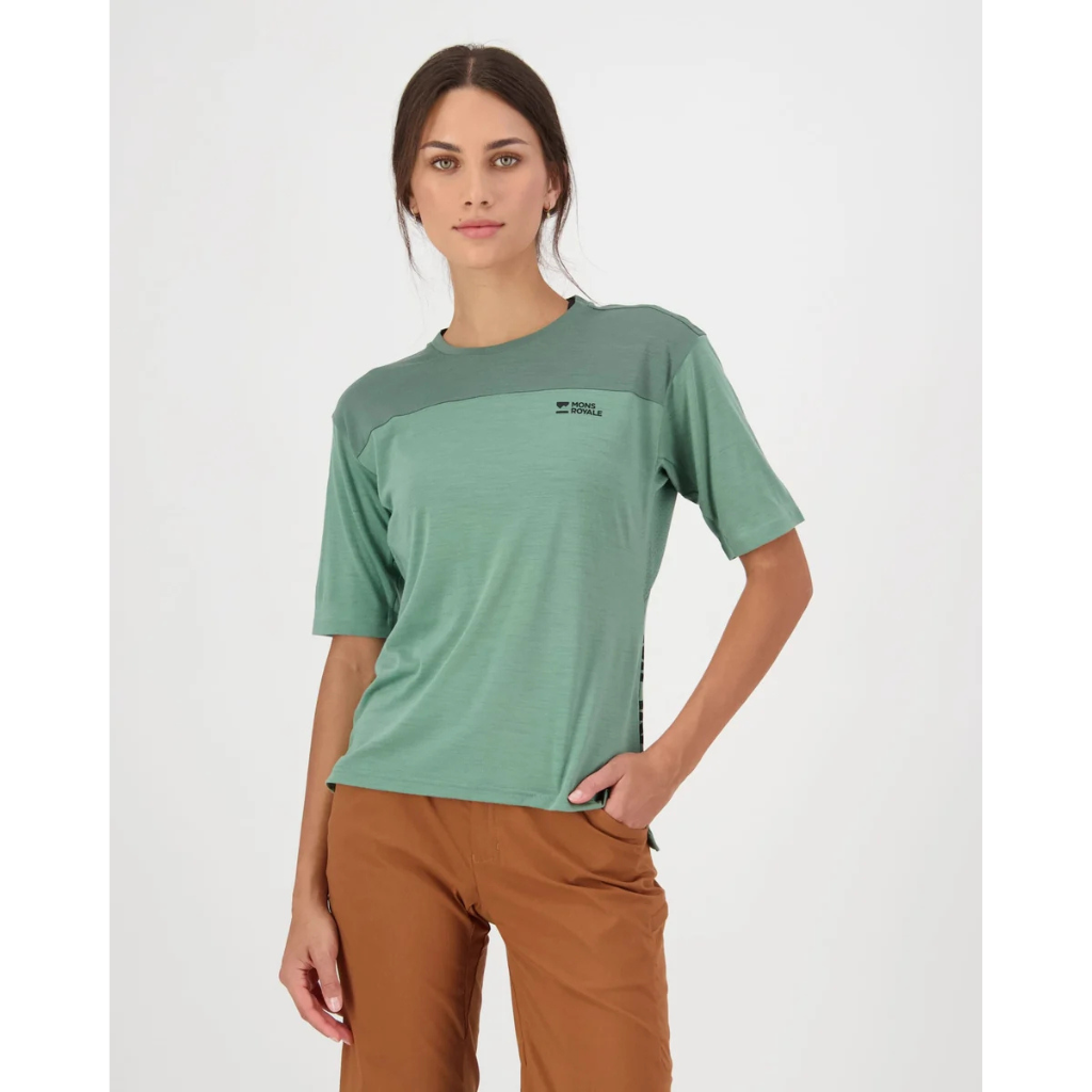 Mons Royale Womens Diversion Bike Jersey Short Sleeve