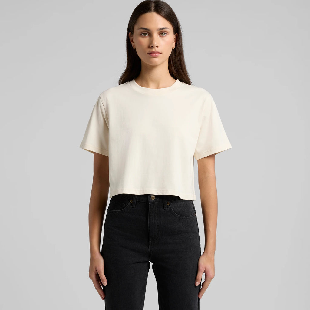 Roost Cycles Womens Crop Tee