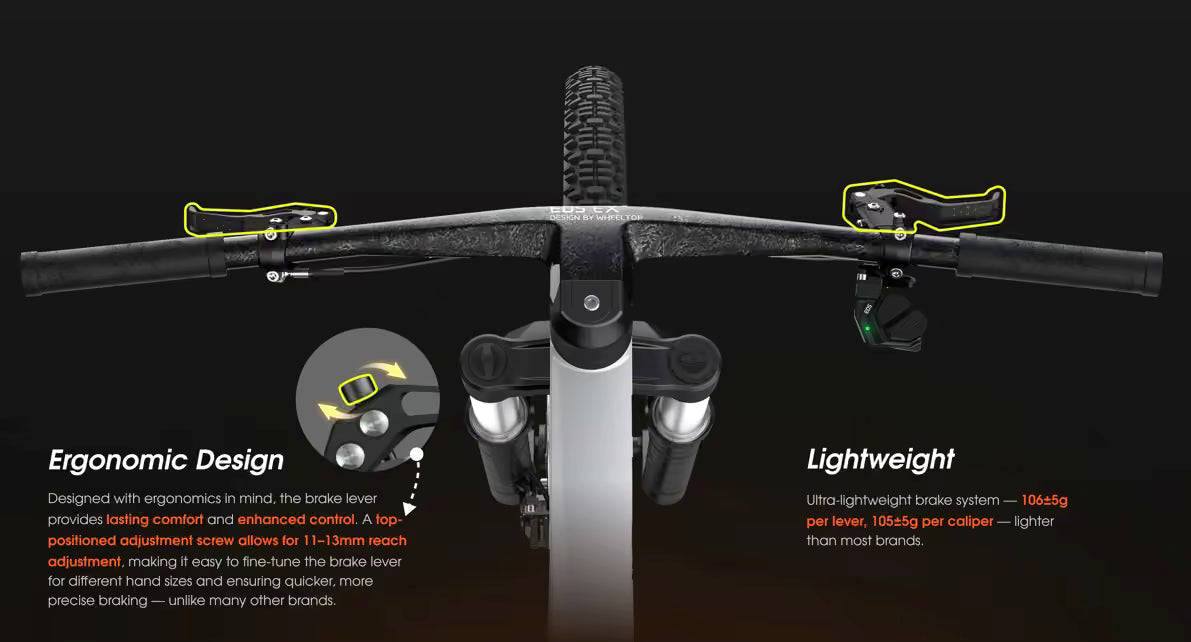Wheeltop MA3000 MTB Brakeset