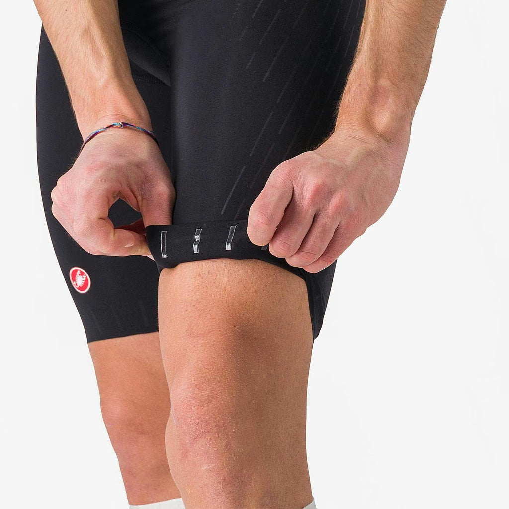 Castelli Free Sanremo 3 Tri Suit Short Sleeve Men's White/Black