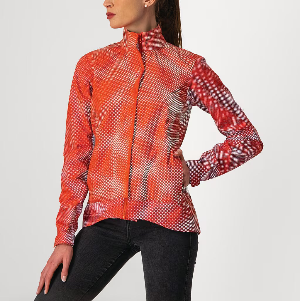 Castelli Commuter Reflex Jacket Women's Fiery Red