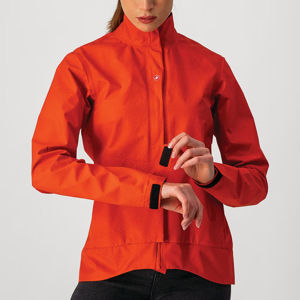 Castelli Commuter Reflex Jacket Women's Fiery Red