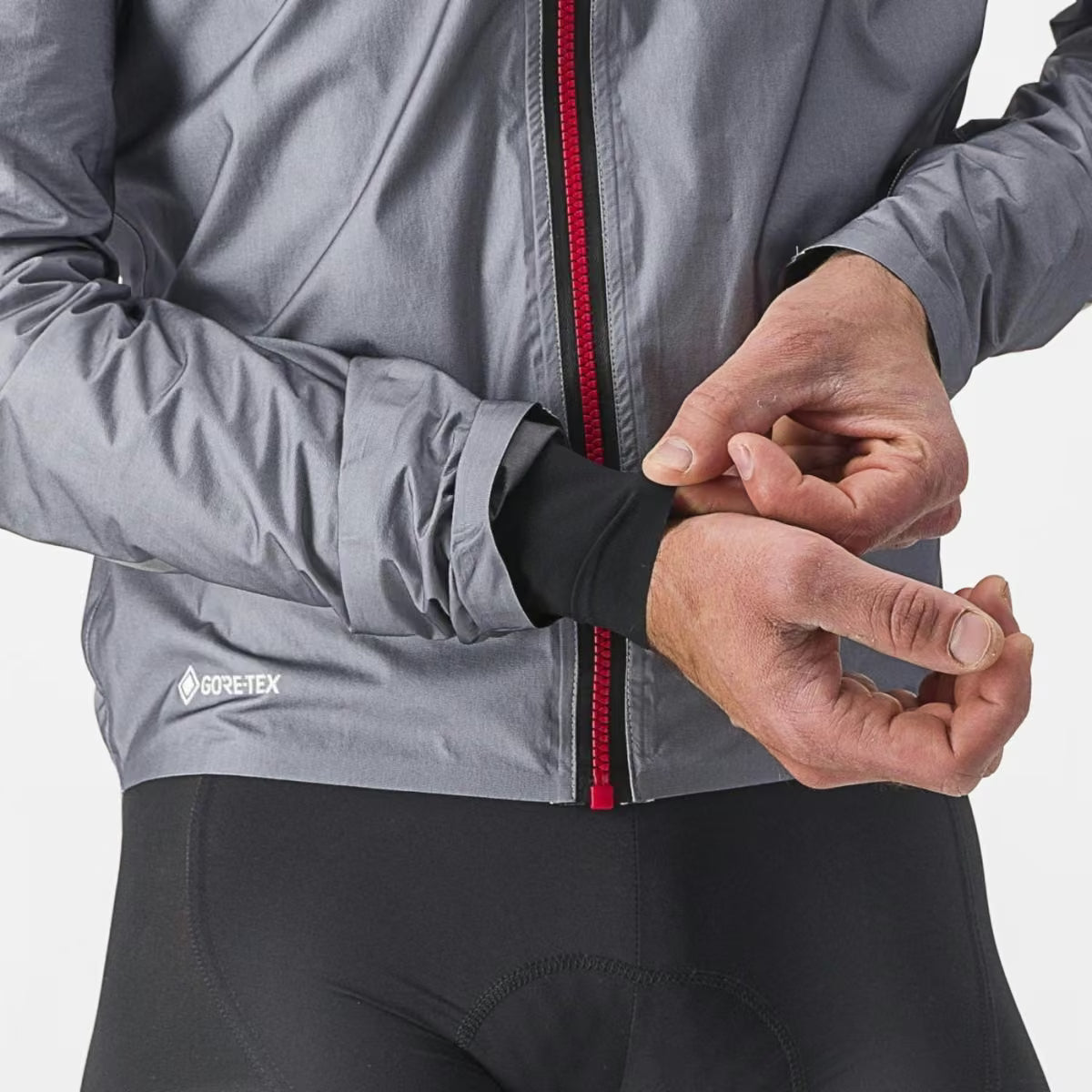 Castelli Tempesta Lite Jacket Men's Lite Gray