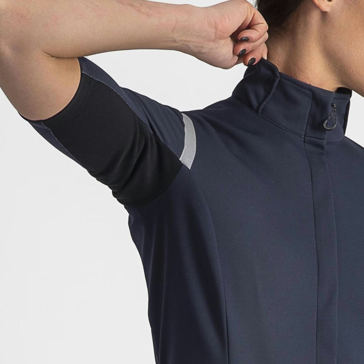 Castelli Gabba RoS 2 Jacket Women's Savile Blue/Silver Refle