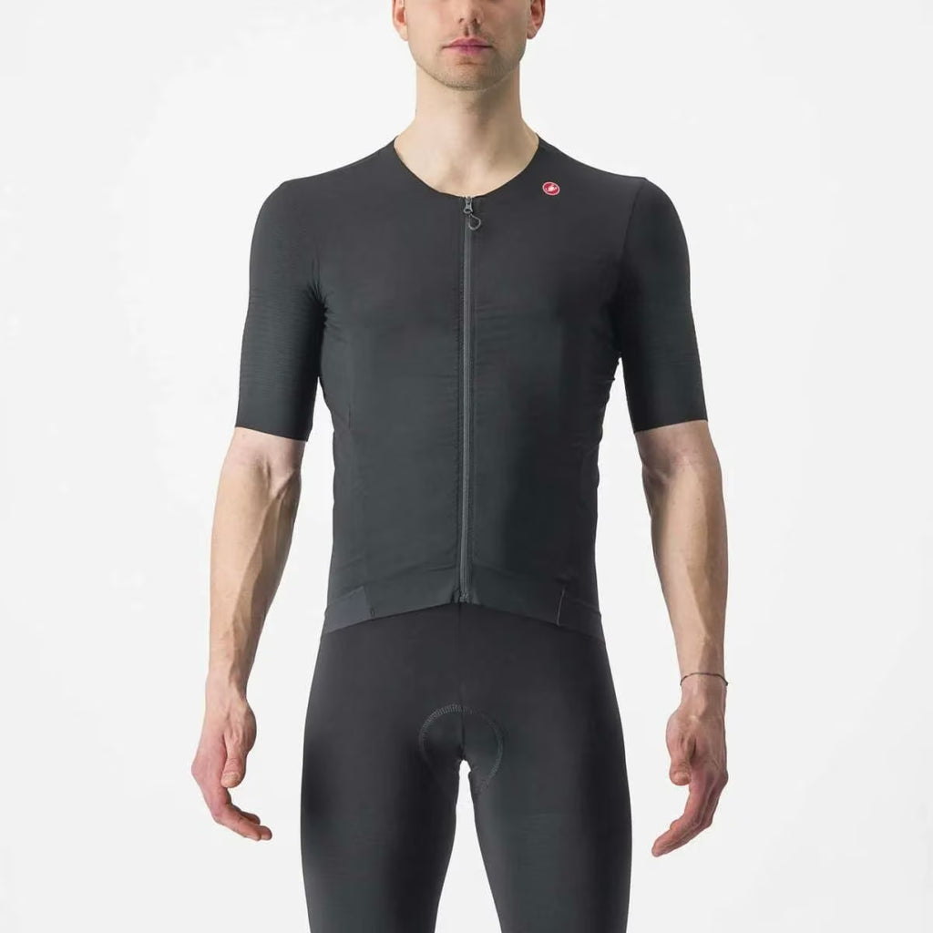 Castelli Premio Black Jersey Men's Light Black