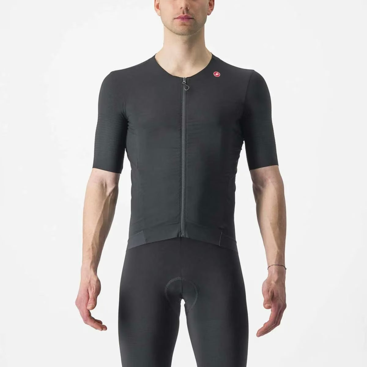 Castelli Premio Black Jersey Men's Light Black