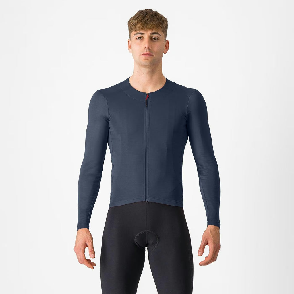 Castelli Fly LS Jersey Men's Twilight Blue