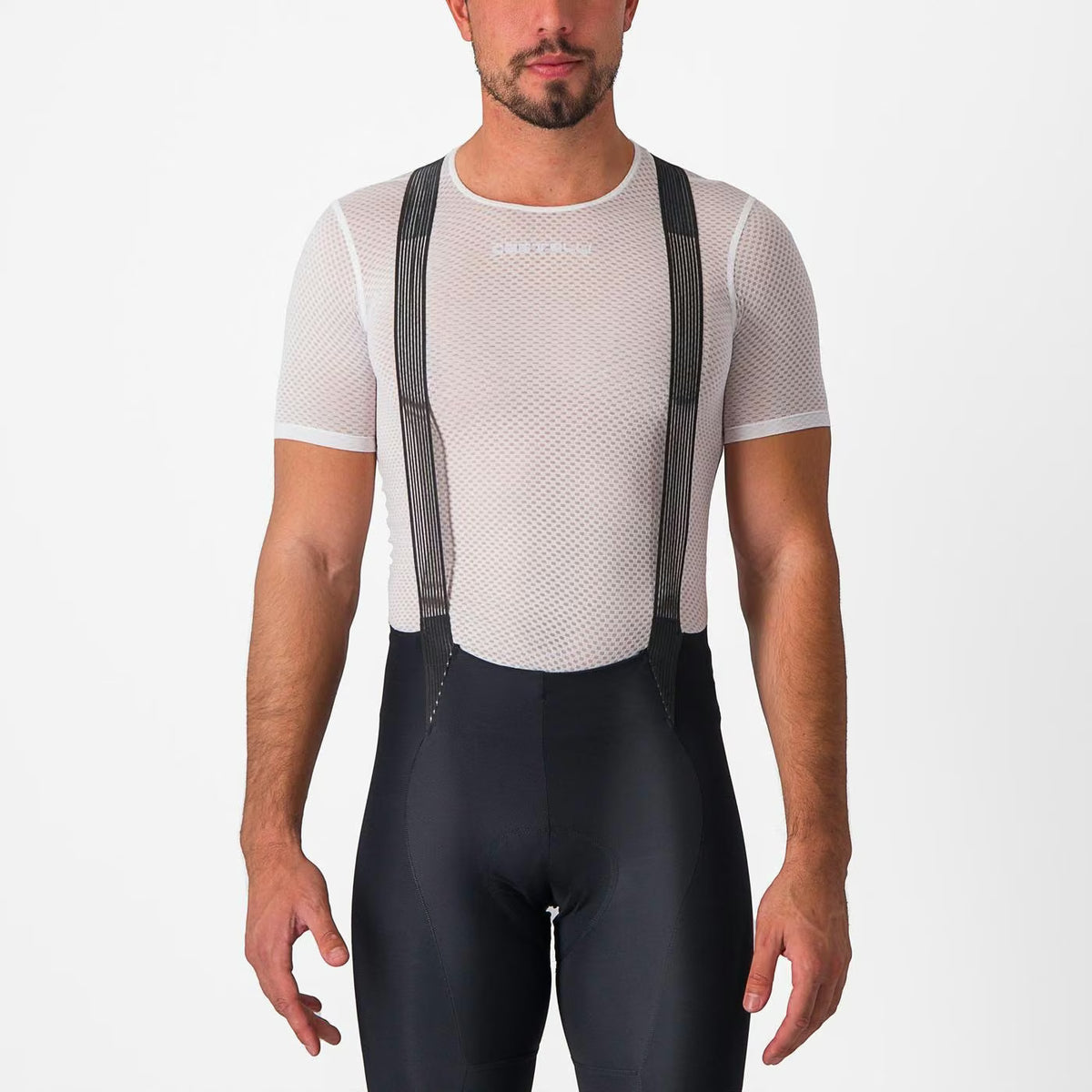 Castelli Pro Mesh 2.0 Short Sleeve Baselayer Men's White