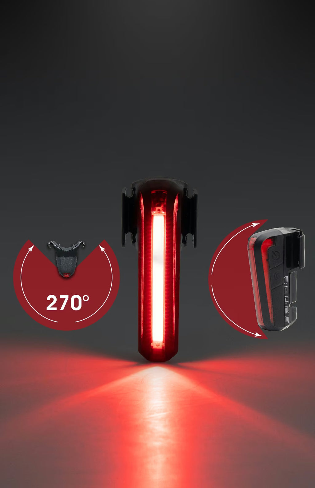 Moon Light Cerberus Sense Rear VLS 150 Lumen