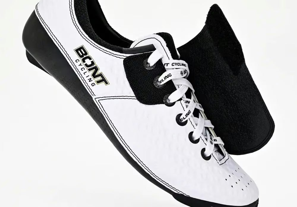 Bont Zero+ Track / Laced Matte White Wide