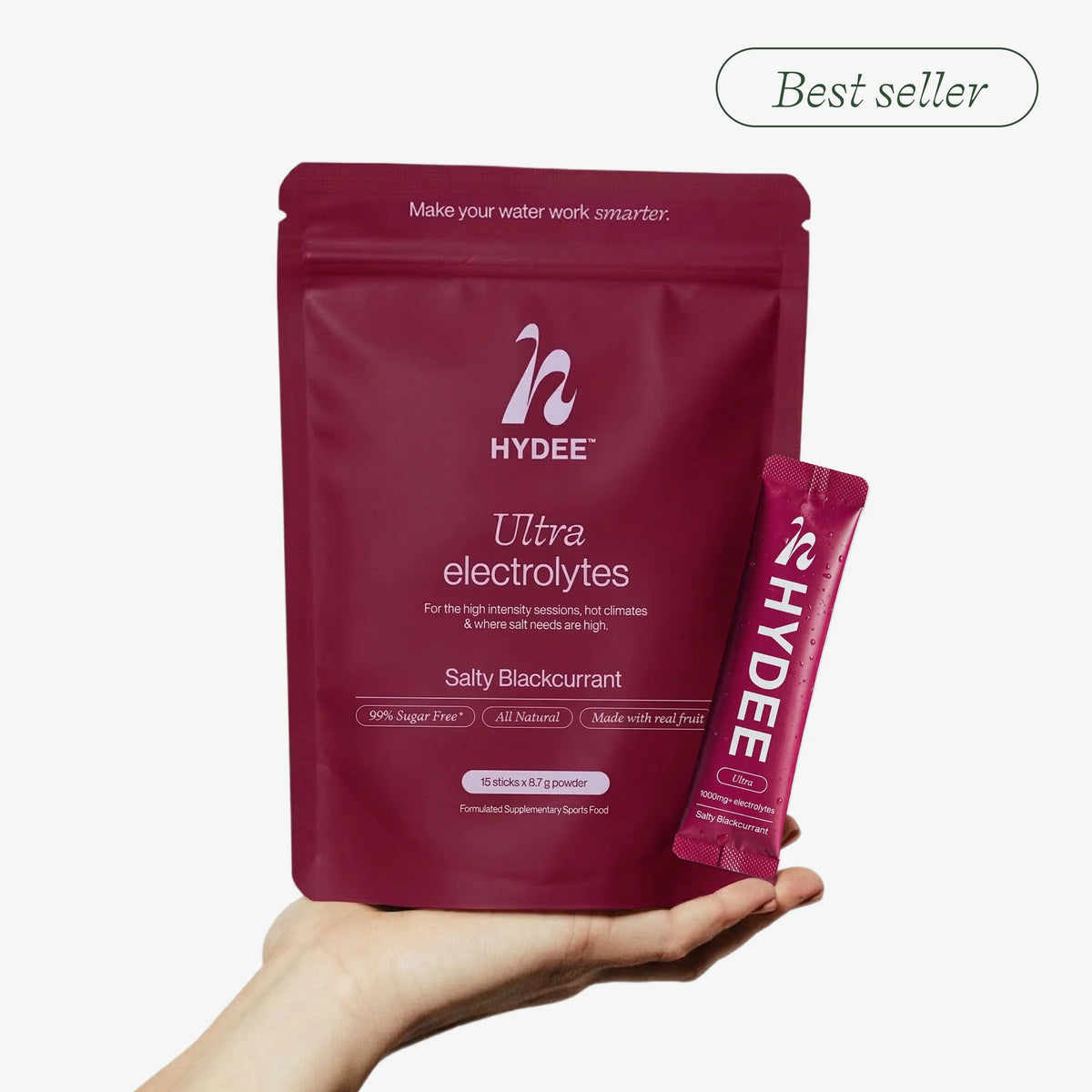 HYDEE Ultra Electrolytes Salty Blackcurrent