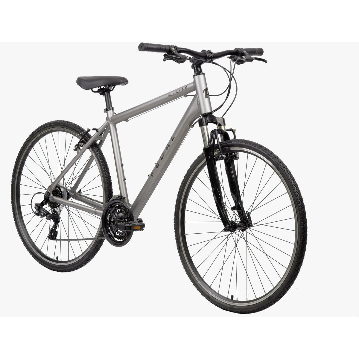 Pedal Raven 3 Satin Silver