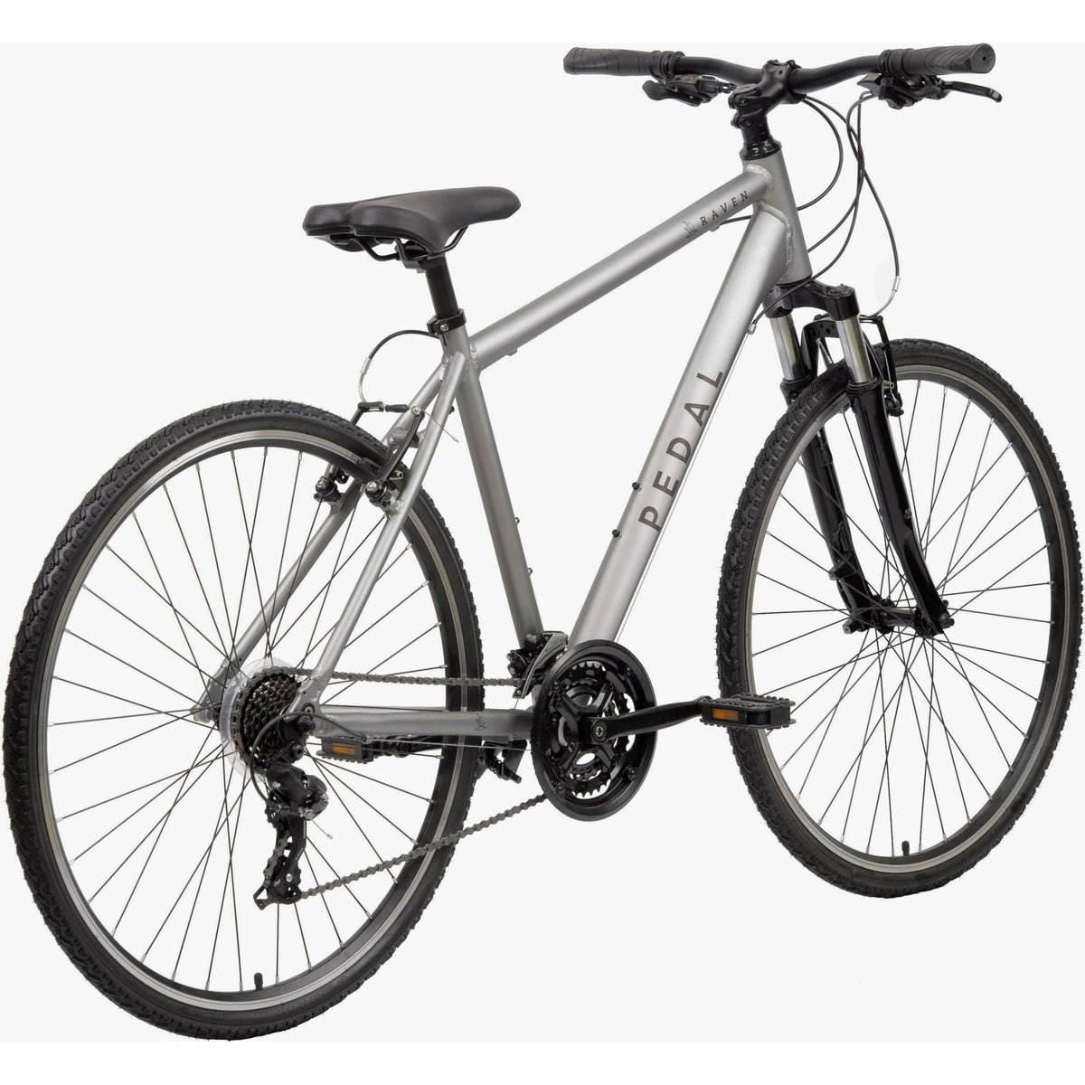 Pedal Raven 3 Satin Silver