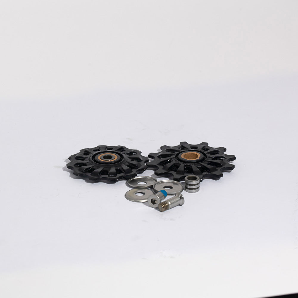 Campagnolo 12 Speed Record Derailleur Pulleys 8mm - Supplied with Screws Pair RD-RE612
