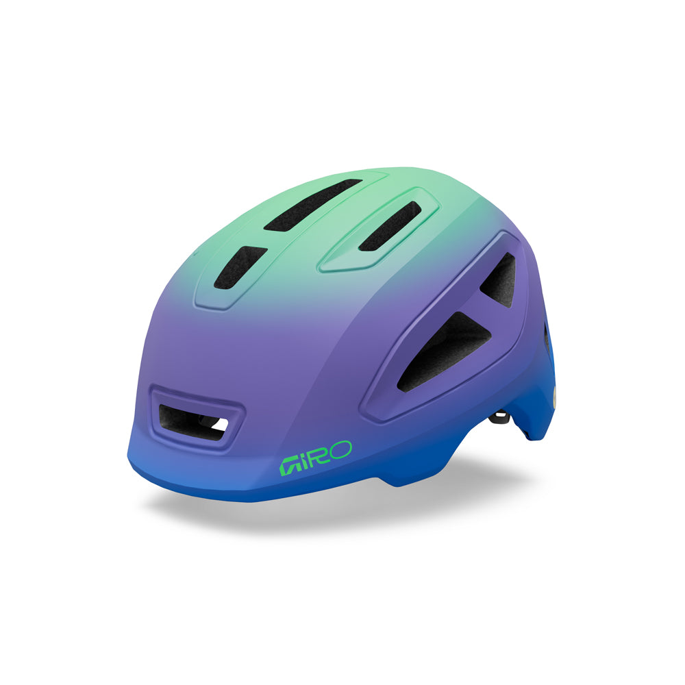 Giro Scamp Mips II - Matte Blue Jewel/Vivid Green