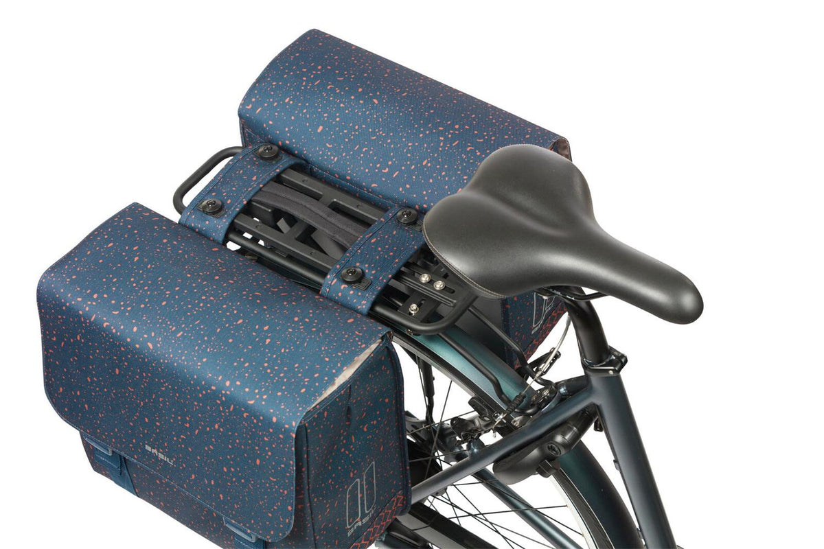 18418 Basil Flair double bicycle bag MIK navy_6-me